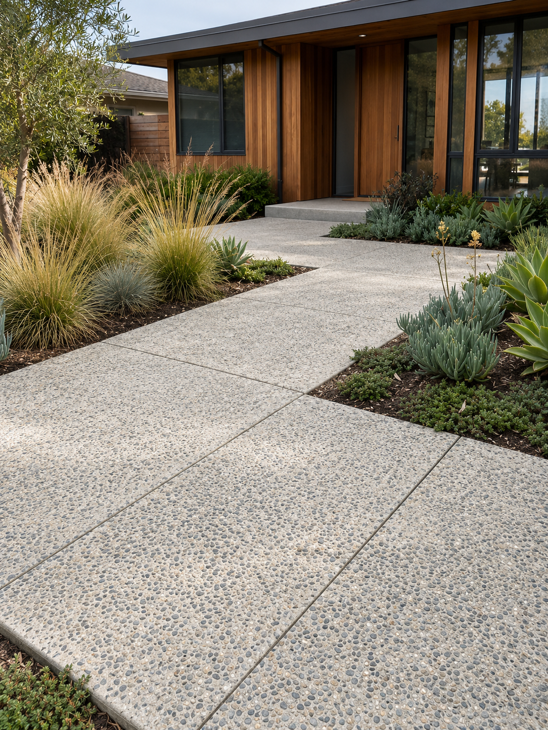 Exposed Aggregate Finishes
