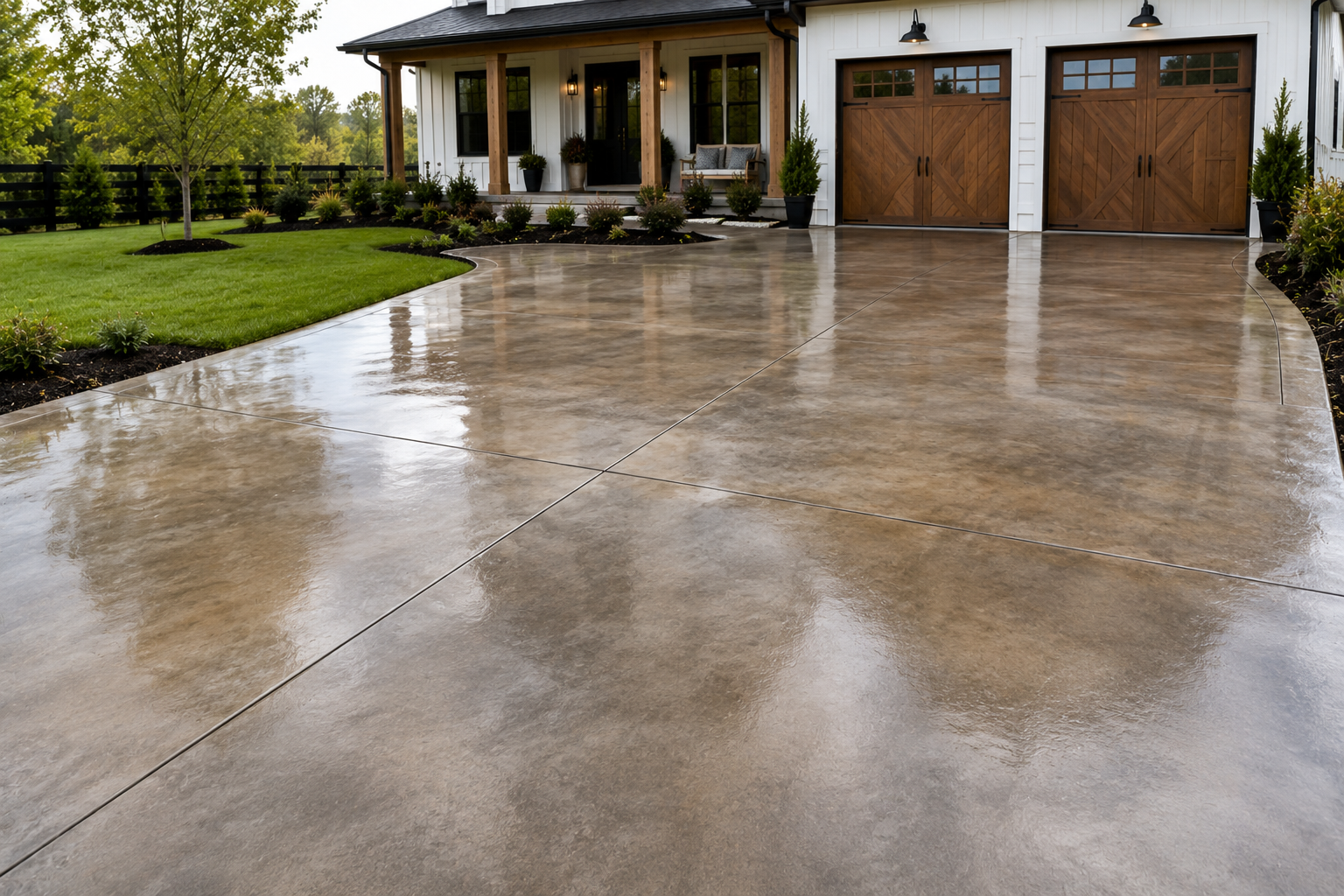 Coloured and Cut Concrete 