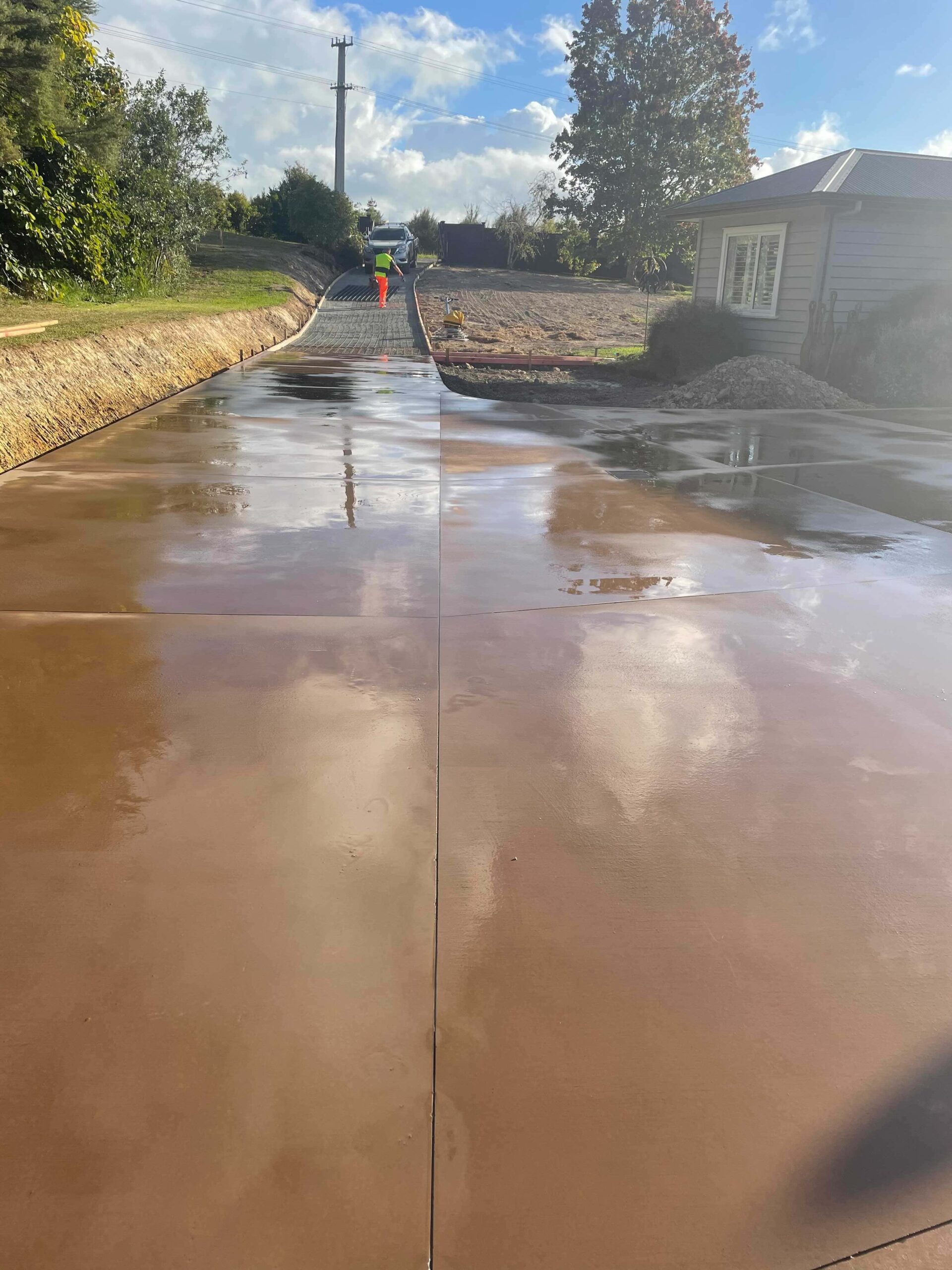 Applications for Coloured and Cut Concrete