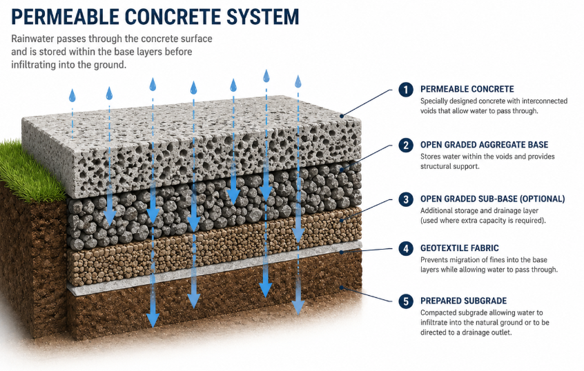 Why Permeable Concrete